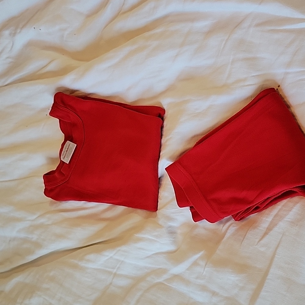 Hannah Anderson red  pajamas size 6-7